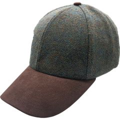 Wool & Suede Baseball Cap