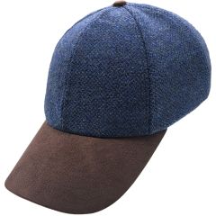 Wool & Suede Baseball Cap