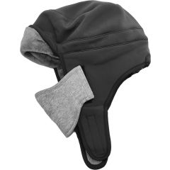 Black Trapper Hat 
