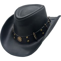 Genuine Leather Cow boy Hat