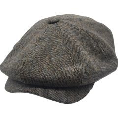 100% Wool Newsboy Cap