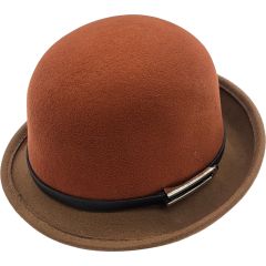 Womens Wool Felt Cloche Hat