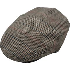 Casual Outdoor Checked Summer Flat Cap