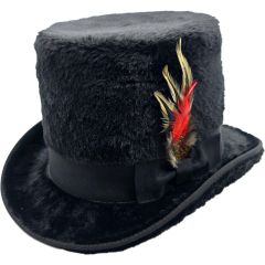 Fancy Faux Fur Topper Hat