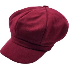 Plain Colour Women’s Newsboy Cap