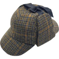 Kids Sherlock Holmes Deerstalker Houndstooth Hat