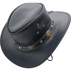 Genuine Leather Cow boy Hat
