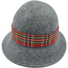 Women’s Vintage Wool Cloche Hat