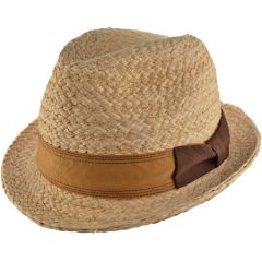 Summer Trilby Hat - Beige