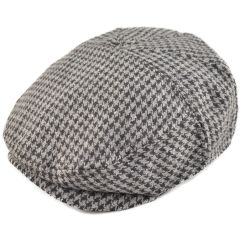 Kids / Childrens Elastic Tweed Flat Cap
