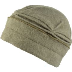 Womens Wool Vintage Cloche Hat - Light Green