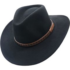 Wool Felt Cowboy Hat - Camel