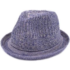Summer Trilby Hat - Navy