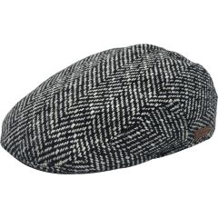 Herringbone Flat Cap
