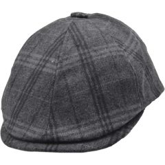 Patterned Newsboy Cap