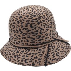 Womens Wool Vintage Cloche Hat
