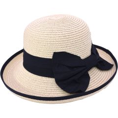 Womens Summer Hat With Bow