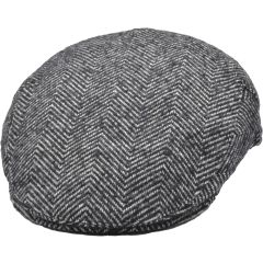 Herringbone Flat Cap