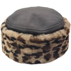 Unisex Genuine Leather Leopard Bandhat