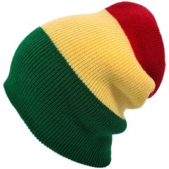 Long Wool Beanie Hat