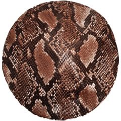 Womens PVC Animal Print French Berets