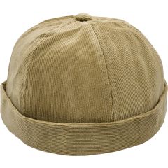 Docker Hat Brimless Rolled Corduroy Cuff Caps