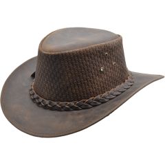 Leather Cowboy Hat