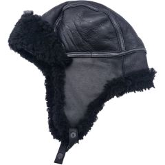 Genuine Leather Kids Trapper Hat 