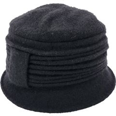 Women's Wool Vintage Cloche Hat