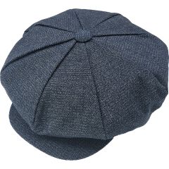 Large Wool Big Apple Newsboy Cap