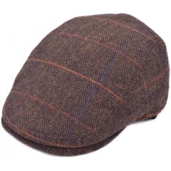 Kids Tweed Flat Cap
