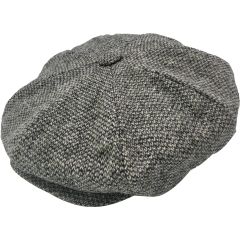 Large Wool Big Apple Newsboy Cap