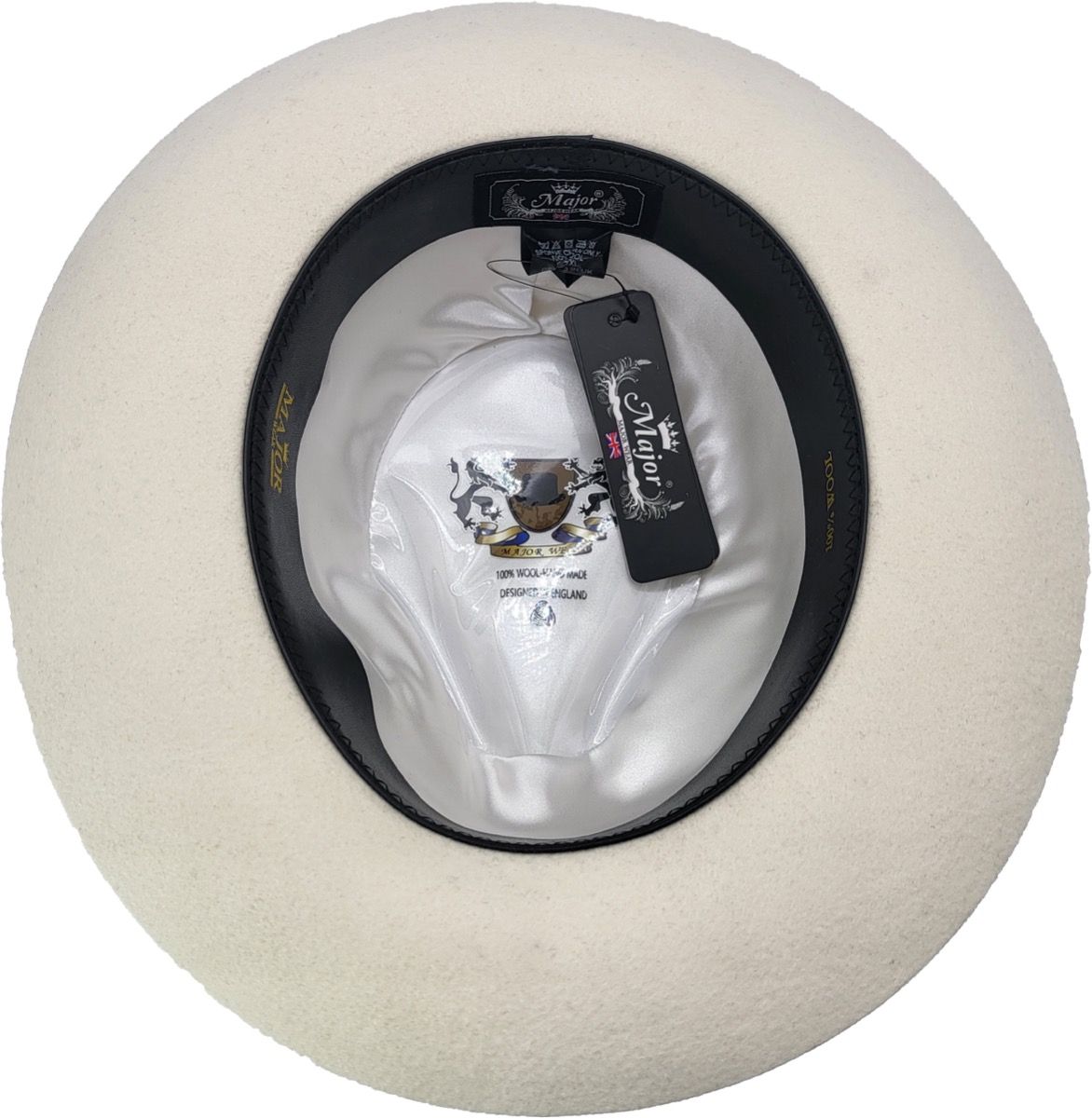 Stiff Ribbon Hat Classic Stiff Brim Fedora Hat